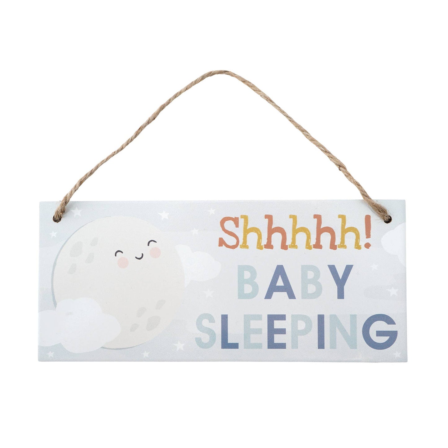 Little Tribe 'Baby Is Sleeping' Hanging Sign