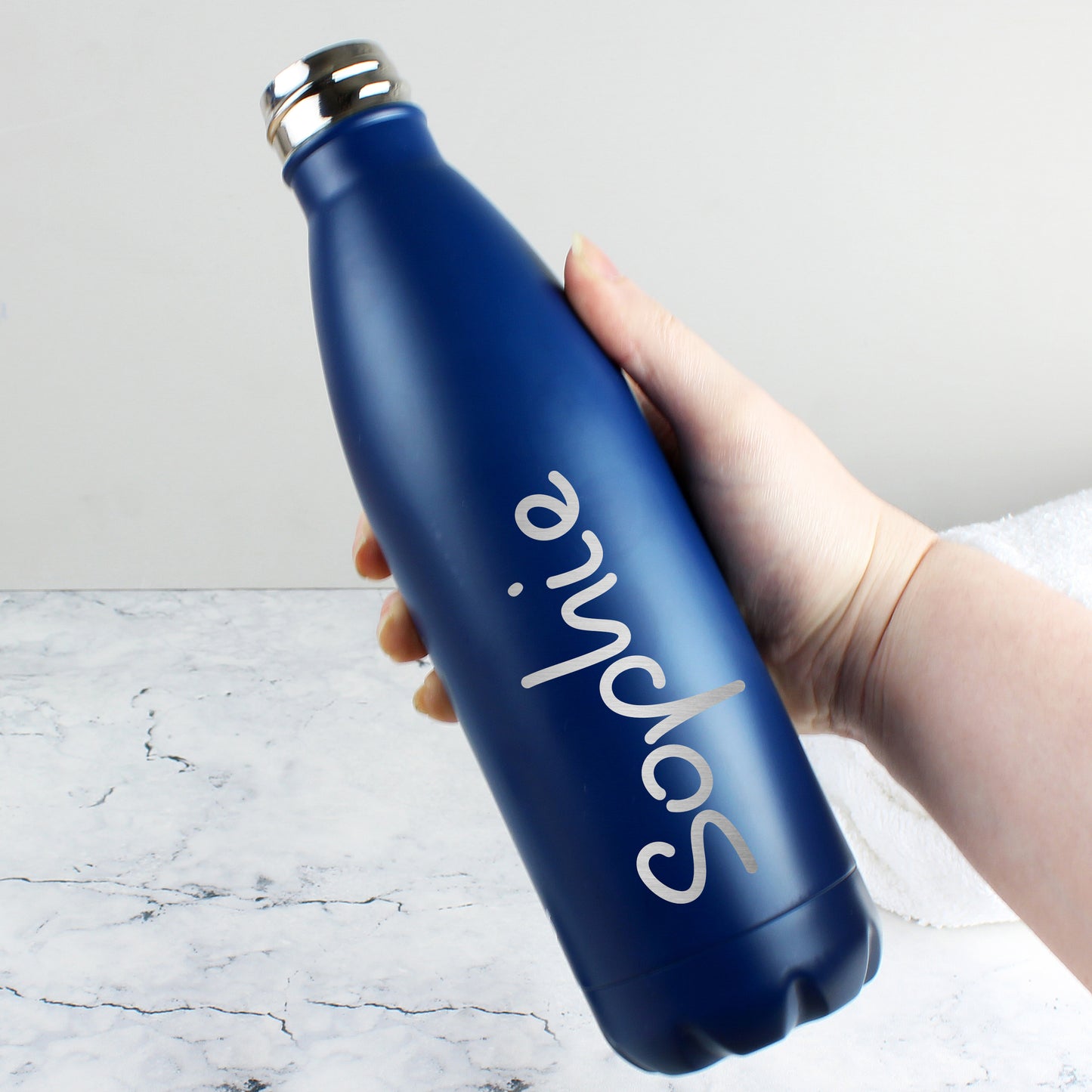Personalised Name Only Metal Insulated Drinks Bottle