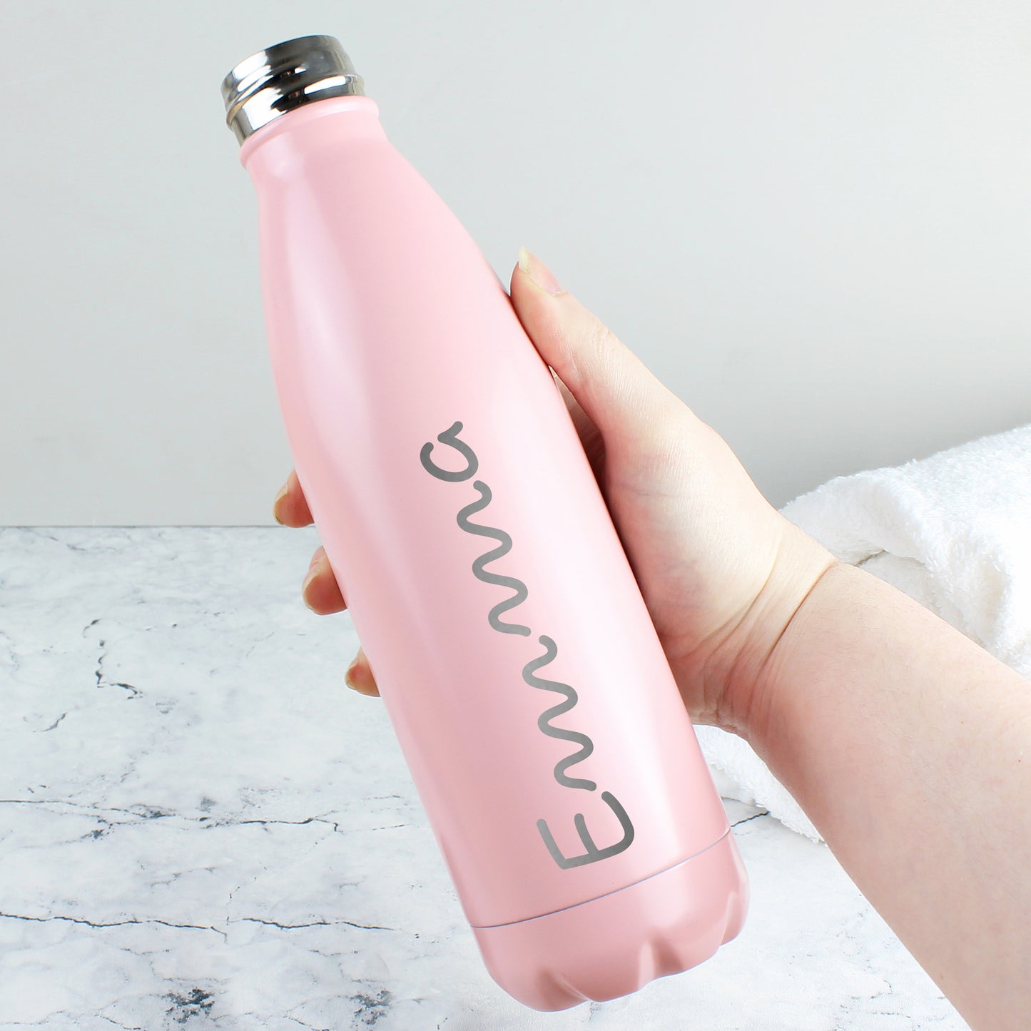 Personalised Name Only Metal Insulated Drinks Bottle
